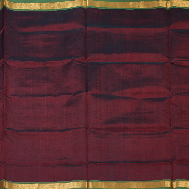 Hayagrivas Maroon Pure Silk Cotton Saree SSCBF53E1-15