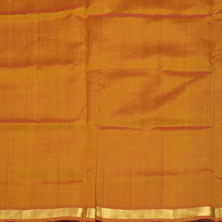 Hayagrivas Golden Orange Pure Silk Cotton Saree SSCBF53E1-16