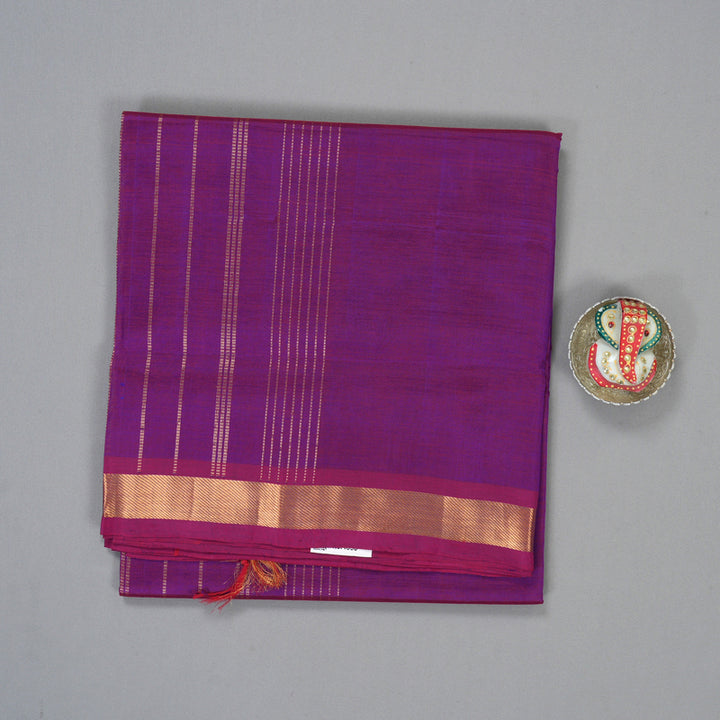 Hayagrivas Purple Pure Silk Cotton Saree SSCBF53E1-17