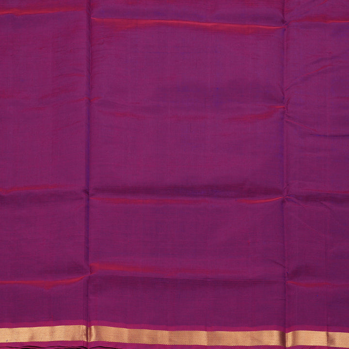 Hayagrivas Pinkish-Purple Pure Silk Cotton Saree SSCBF53E1-18