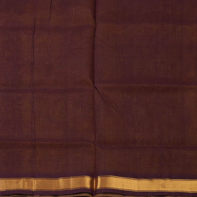 Hayagrivas Mustard Yellow Pure Silk Cotton Saree SSCBF53E1-5