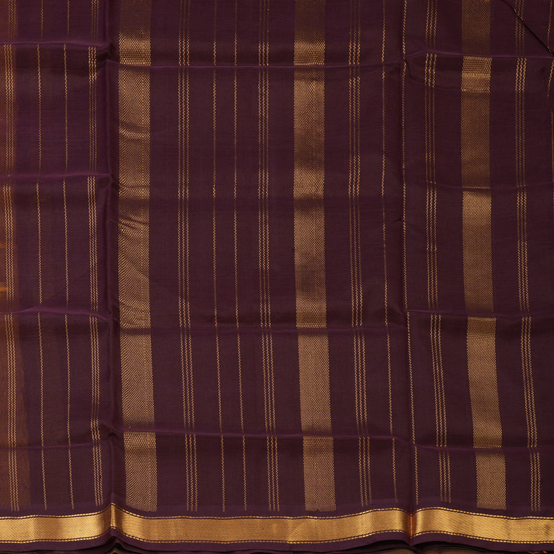 Hayagrivas Mustard Yellow Pure Silk Cotton Saree SSCBF53E1-5