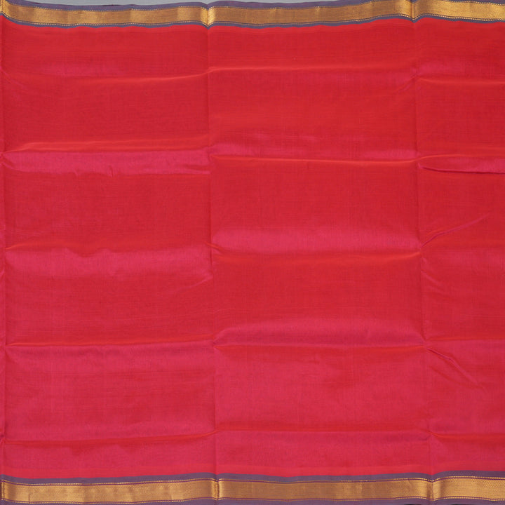 Hayagrivas Pink Pure Silk Cotton Saree SSCBF53E1-6