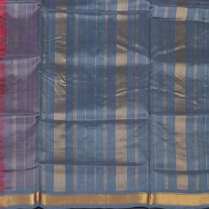 Hayagrivas Pink Pure Silk Cotton Saree SSCBF53E1-6