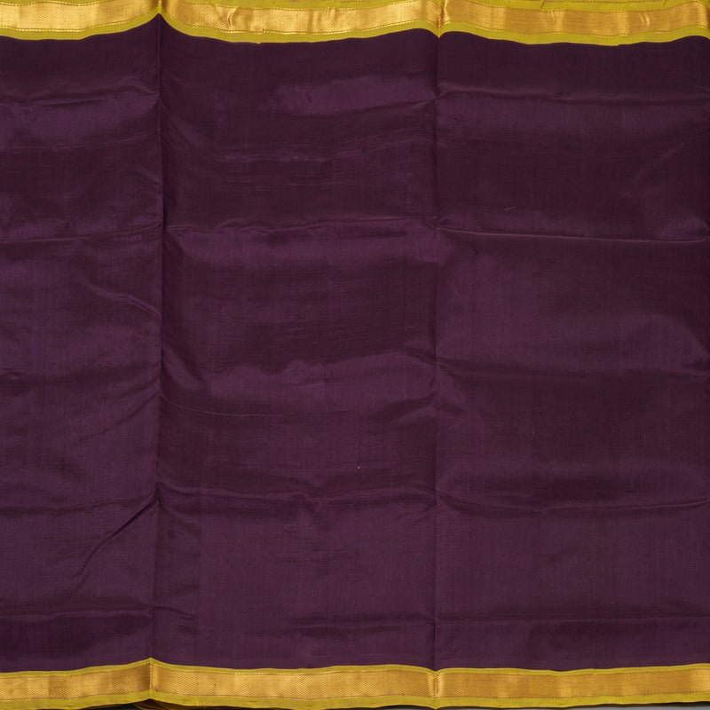 Hayagrivas Violet Pure Silk Cotton Saree SSCBF53E1-8