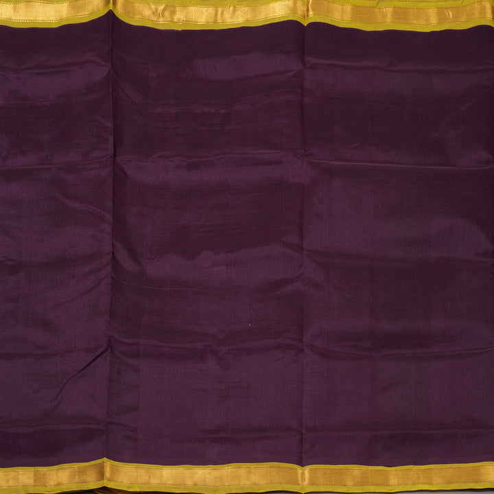 Hayagrivas Violet Pure Silk Cotton Saree SSCBF53E1-8