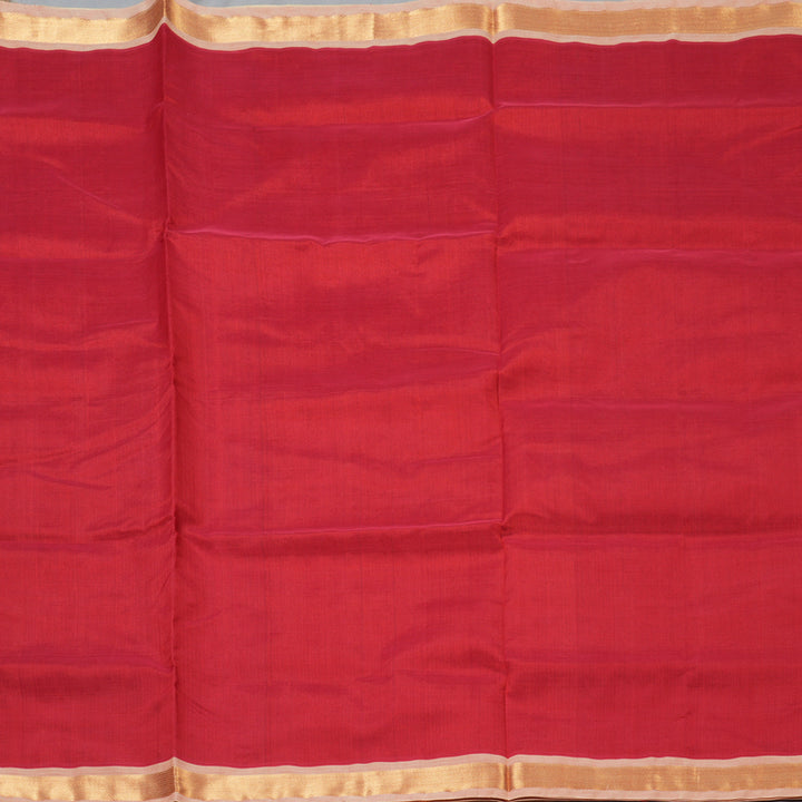 Hayagrivas Red Pure Silk Cotton Saree SSCBF53E1-9
