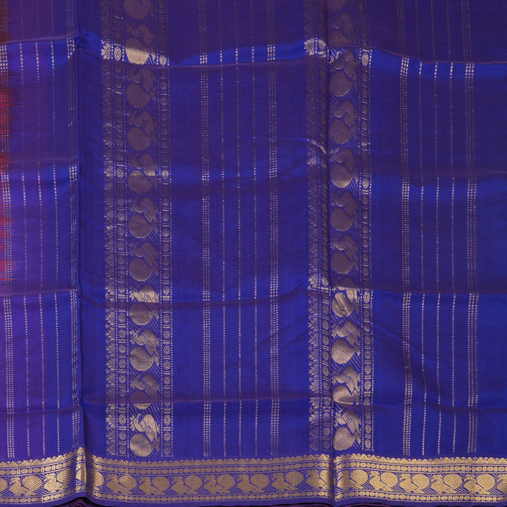 Hayagrivas Rani Pink Pure Silk Cotton Saree SSCBF53E4-1