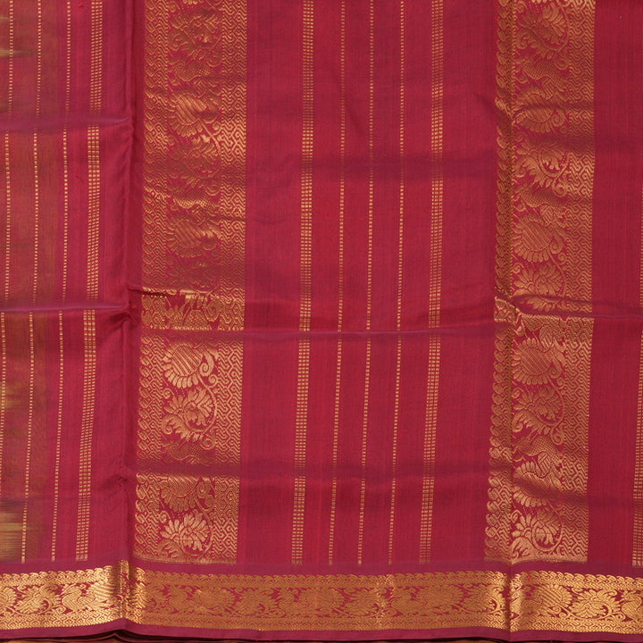 Hayagrivas Lime Green Pure Silk Cotton Saree SSCBF53E4-10