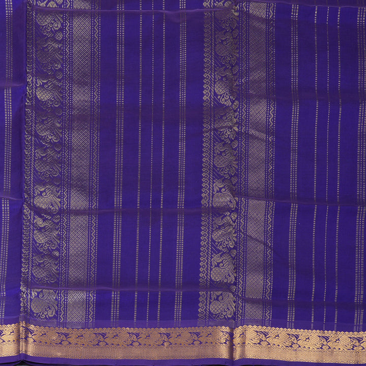 Hayagrivas Yellowish-Green Pure Silk Cotton Saree SSCBF53E4-13