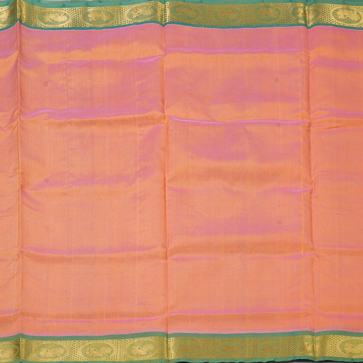 Hayagrivas Peach Pure Silk Cotton Saree SSCBF53E4-16