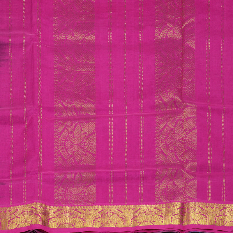 Hayagrivas Ramar Blue Pure Silk Cotton Saree SSCBF53E4-17