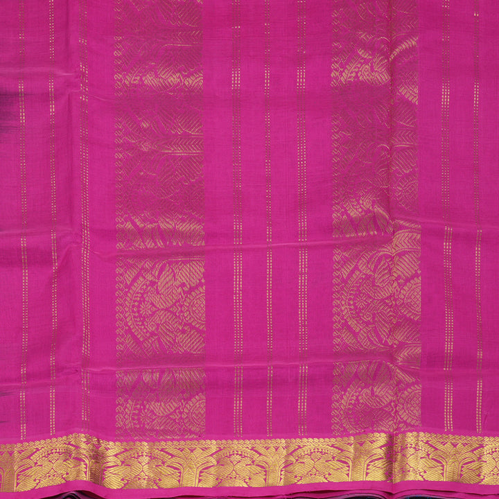 Hayagrivas Ramar Blue Pure Silk Cotton Saree SSCBF53E4-17