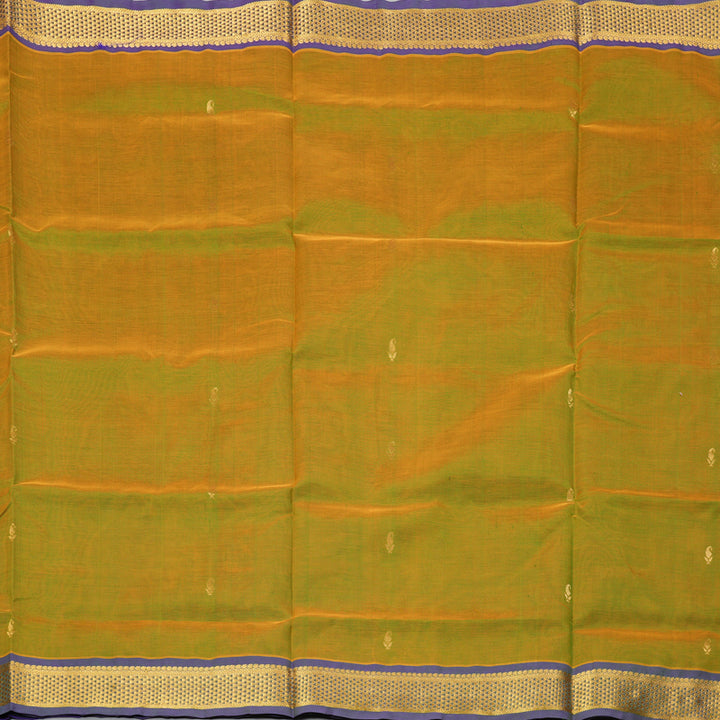 Hayagrivas Sampanga Green Pure Silk Cotton Saree SSCBF53E4-26