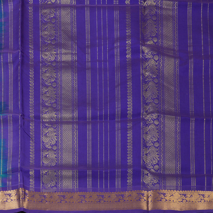 Hayagrivas Yellowish-Green Pure Silk Cotton Saree SSCBF53E4-5