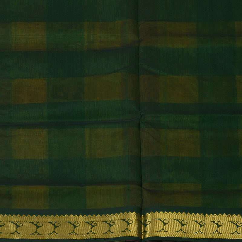Hayagrivas Paalum Pazhamum Checks Pure Silk Cotton Saree SSCBF53E5-5