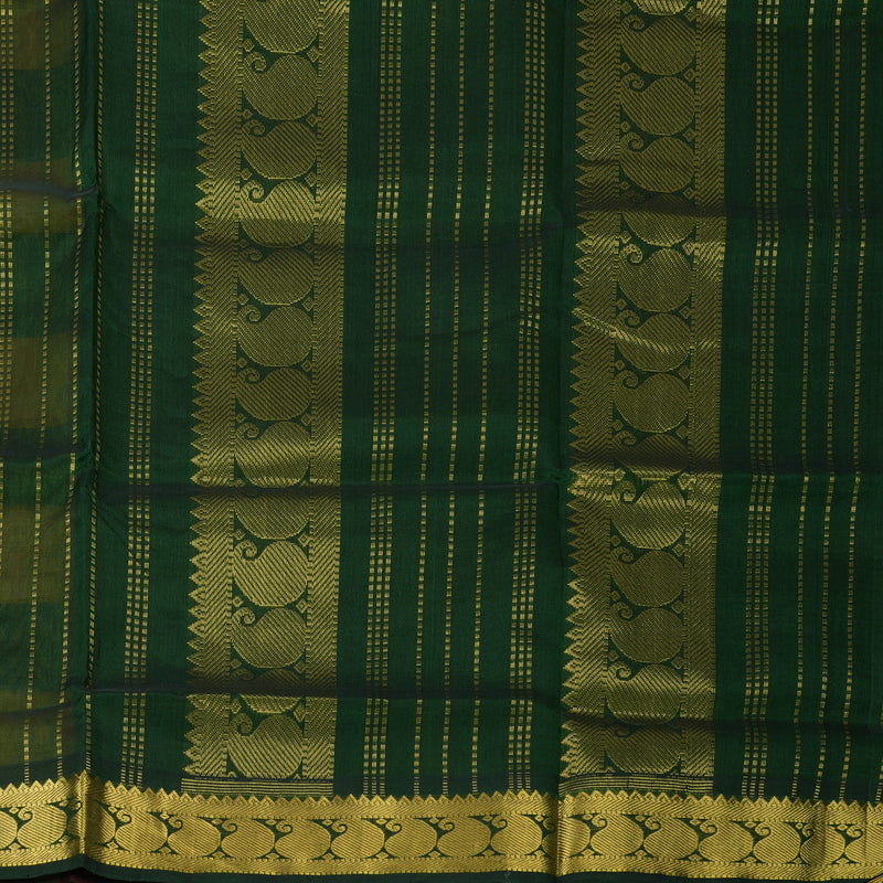 Hayagrivas Paalum Pazhamum Checks Pure Silk Cotton Saree SSCBF53E5-5