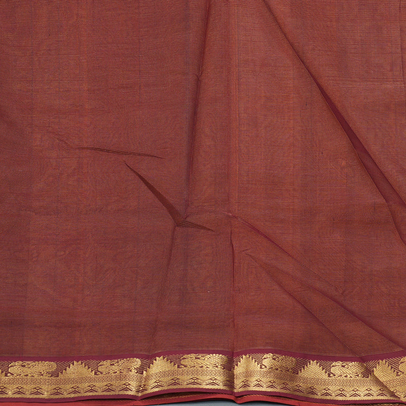 Hayagrivas Mambazham Orange Pure Silk Cotton Saree SSCBF53E6-4