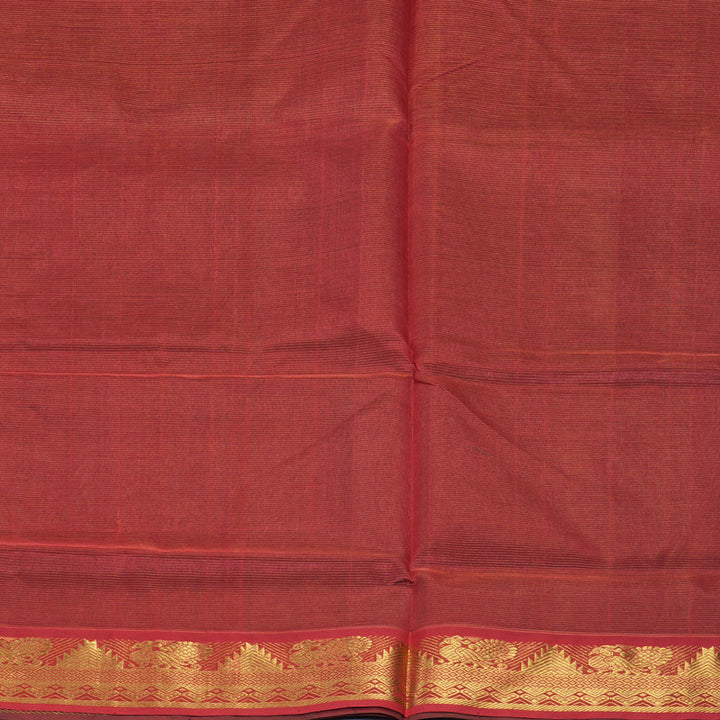 Hayagrivas Bottle Green Pure Silk Cotton Saree SSCBF53E6-8