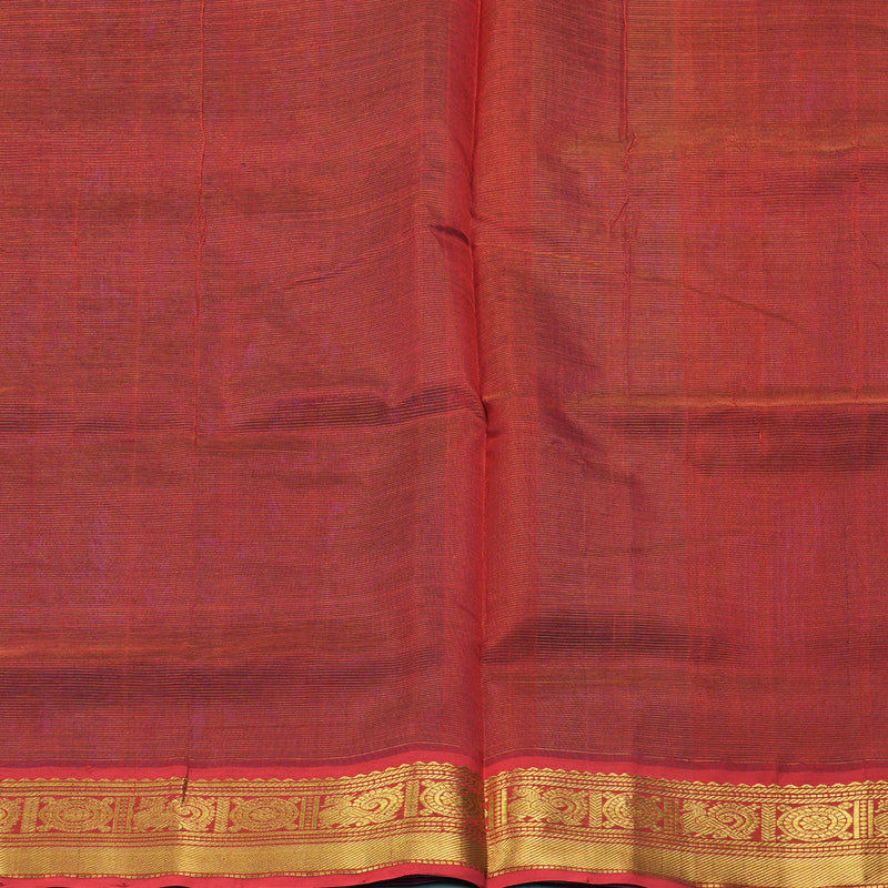 Hayagrivas Dark Blue Pure Silk Cotton Saree SSCBF53E7-14