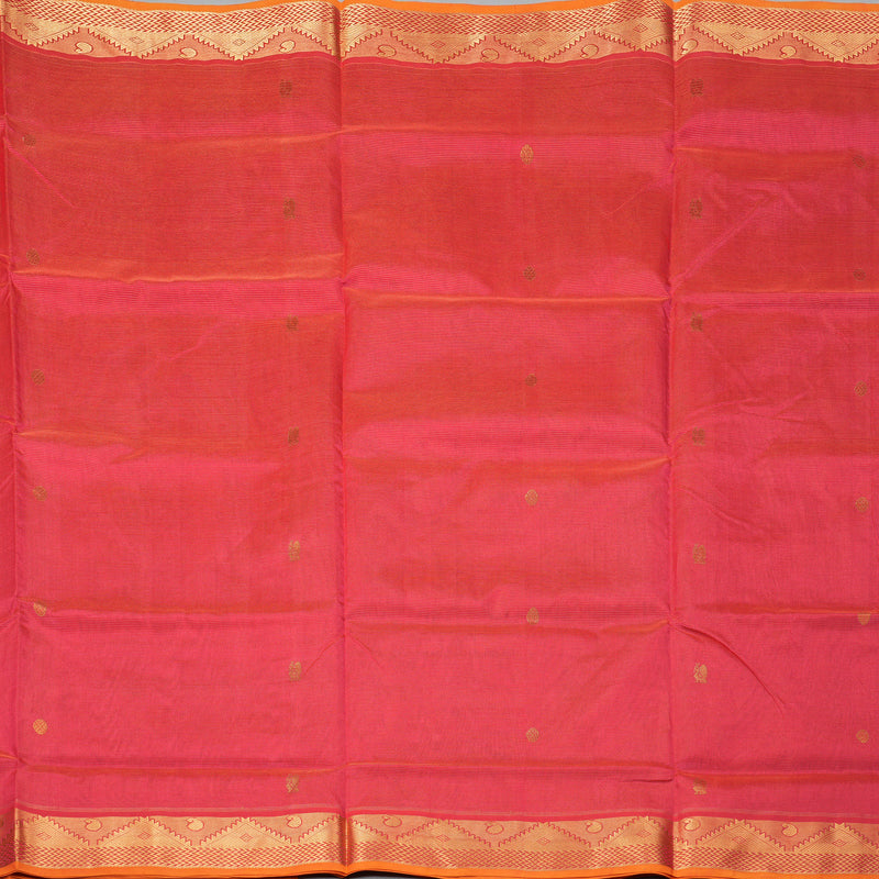 Hayagrivas Pink Pure Silk Cotton Saree SSCBF53E7-16