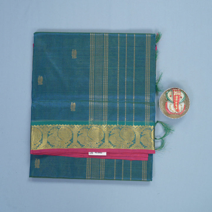 Hayagrivas Mayilkazhuthu Pure Silk Cotton Saree SSCBF53E7-7