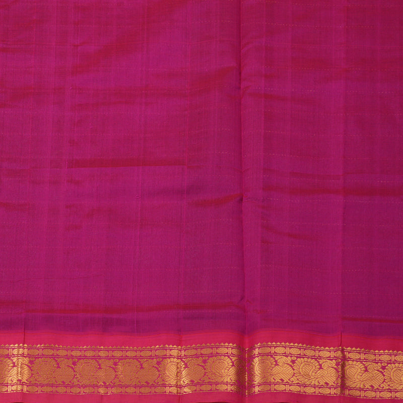 Hayagrivas Bottle Green Pure Silk Cotton Saree SSCBF55E1-1