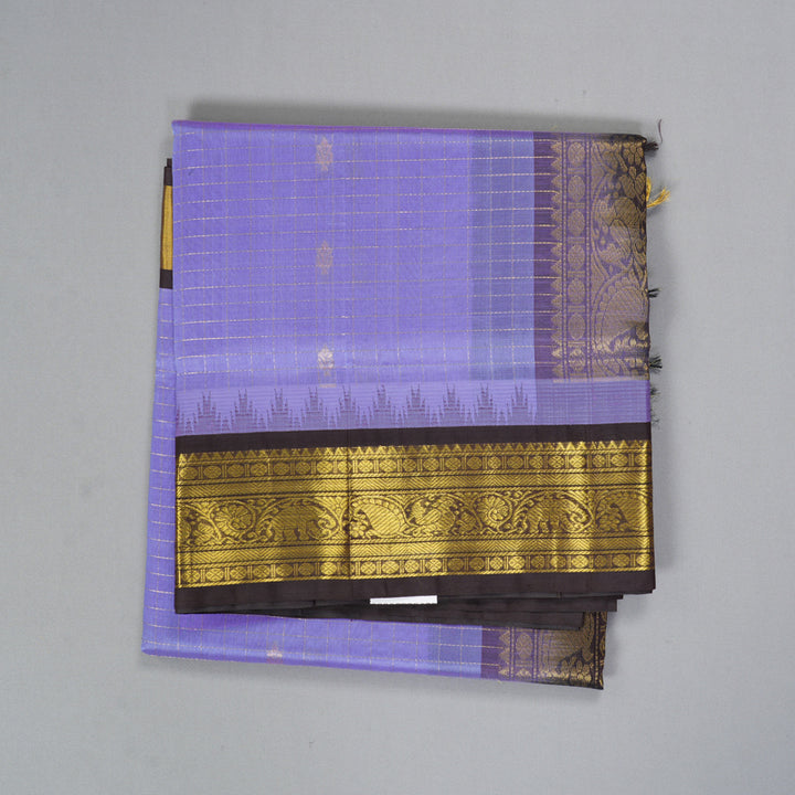 Hayagrivas Lavender Pure Silk Cotton Saree SSCBF55E1-2