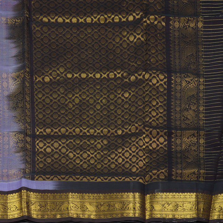 Hayagrivas Lavender Pure Silk Cotton Saree SSCBF55E1-2