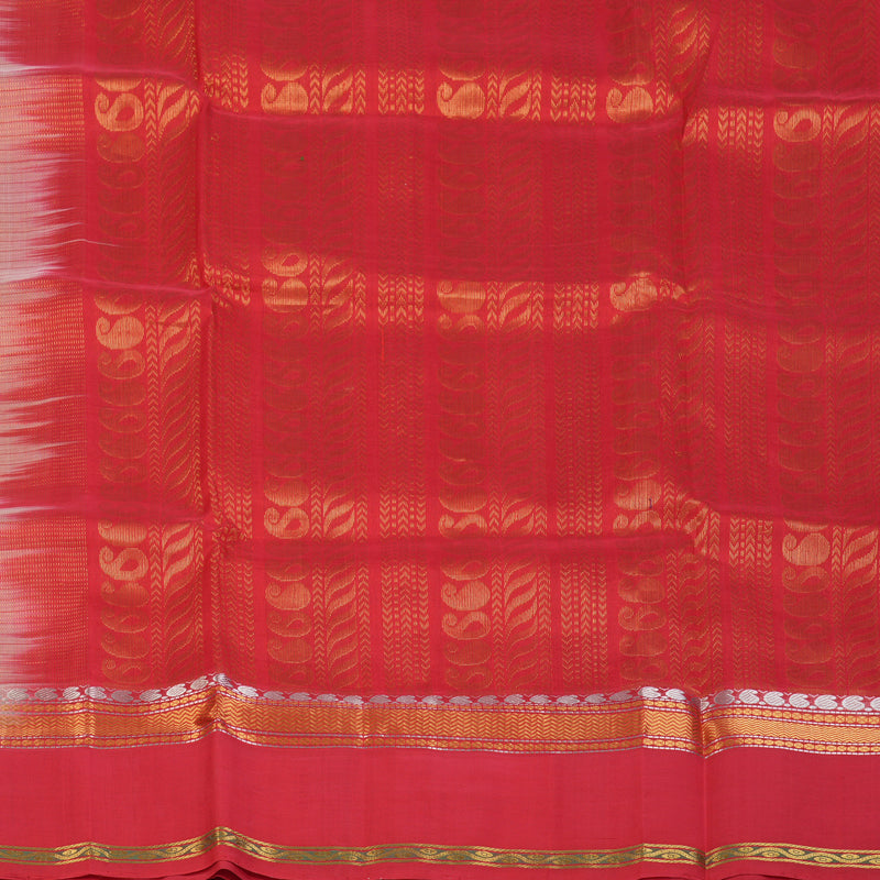 Hayagrivas Cream Pure Silk Cotton Saree SSCBF55E10-1