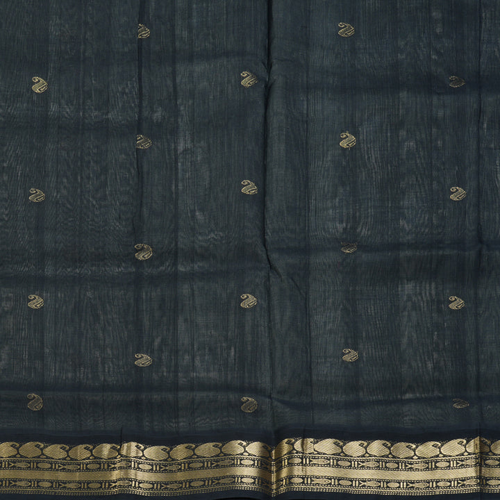 Hayagrivas Powder Green Pure Silk Cotton Saree SSCBF55E13-4