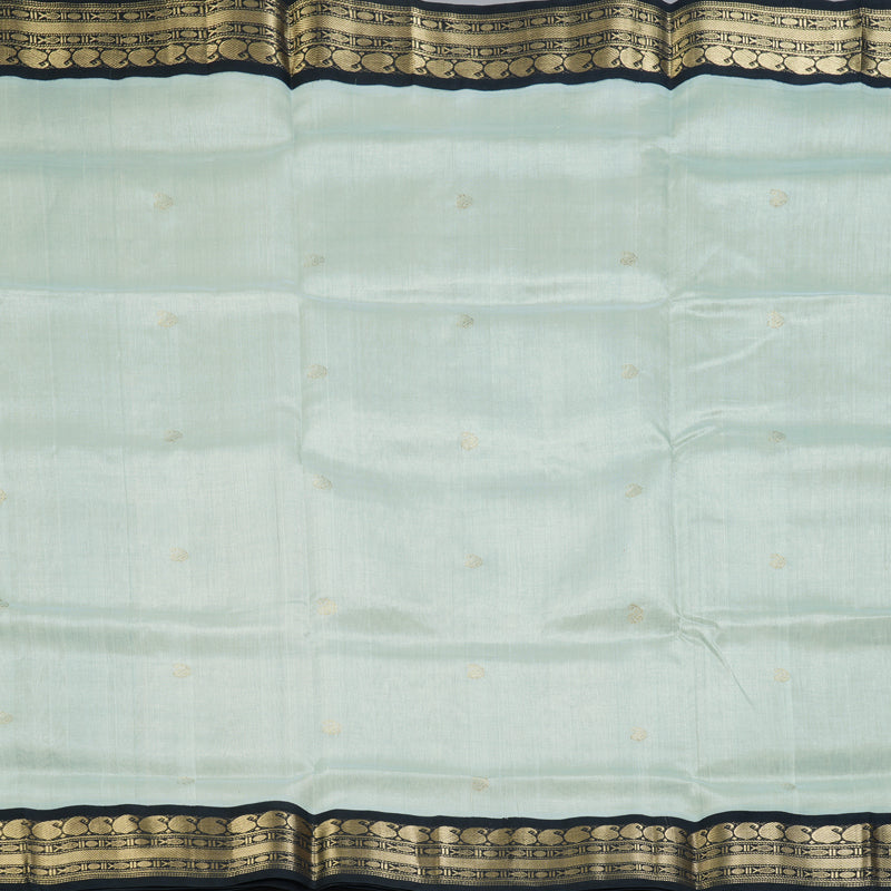 Hayagrivas Powder Green Pure Silk Cotton Saree SSCBF55E13-4