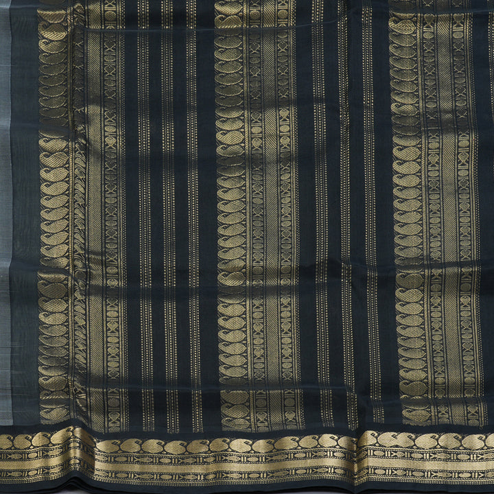 Hayagrivas Powder Green Pure Silk Cotton Saree SSCBF55E13-4