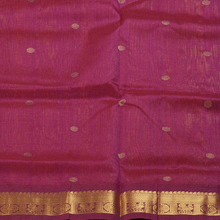 Hayagrivas Mambazham Orange Pure Silk Cotton Saree SSCBF55E13-9