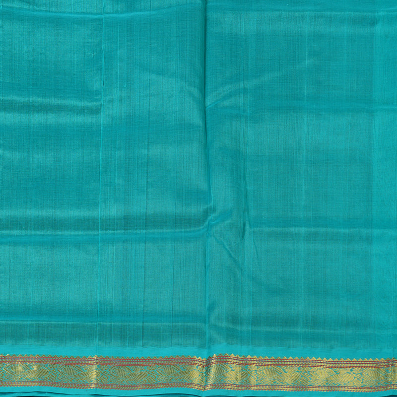 Hayagrivas Purplish-Blue Pure Silk Cotton Saree SSCBF55E2-4