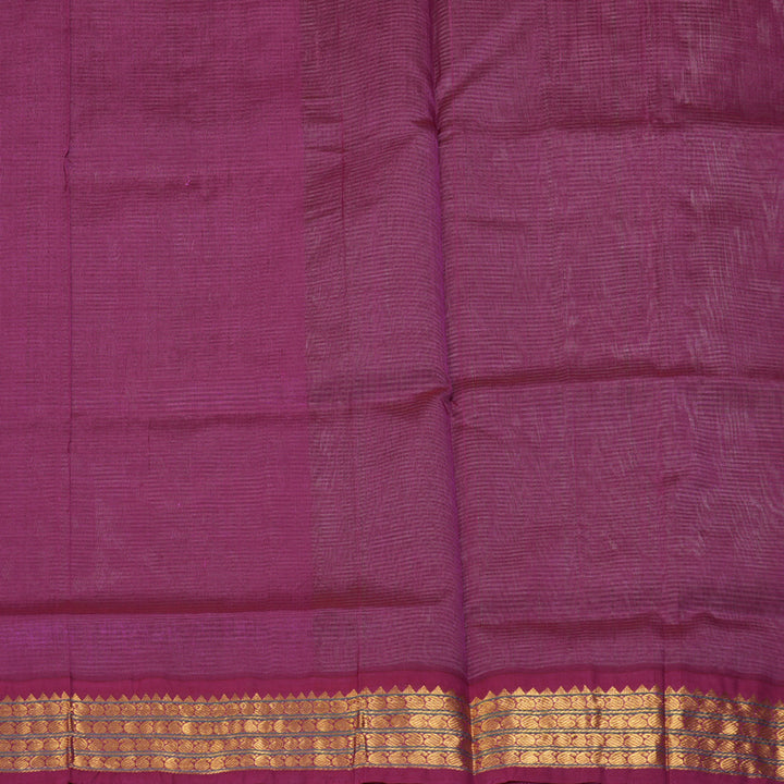 Hayagrivas Half-White & Grey Pure Silk Cotton Saree SSCBF55E3-2