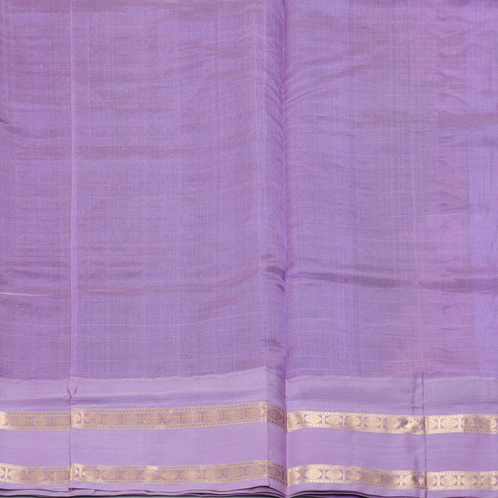 Hayagrivas Violet Pure Silk Cotton Saree SSCBF55E7-1
