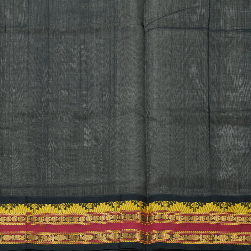 Hayagrivas Beige Pure Silk Cotton Saree SSCBF55E9-2