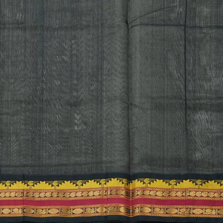 Hayagrivas Beige Pure Silk Cotton Saree SSCBF55E9-2