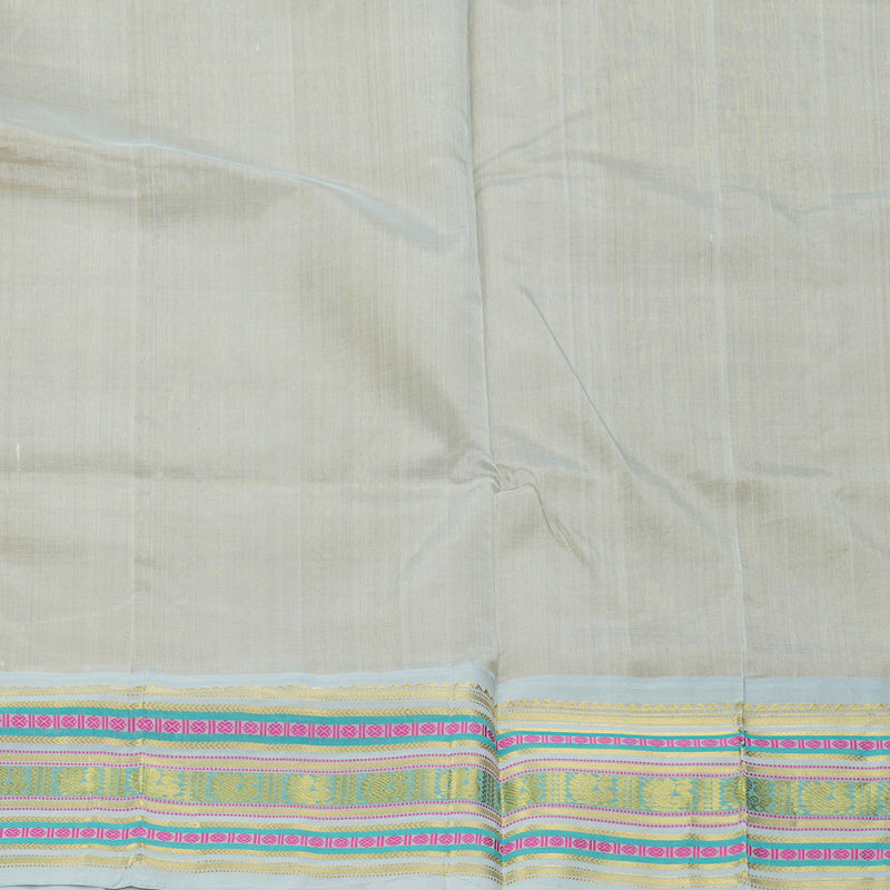 Hayagrivas Mustard Yellow Pure Silk Cotton Saree SSCBF55E9-6