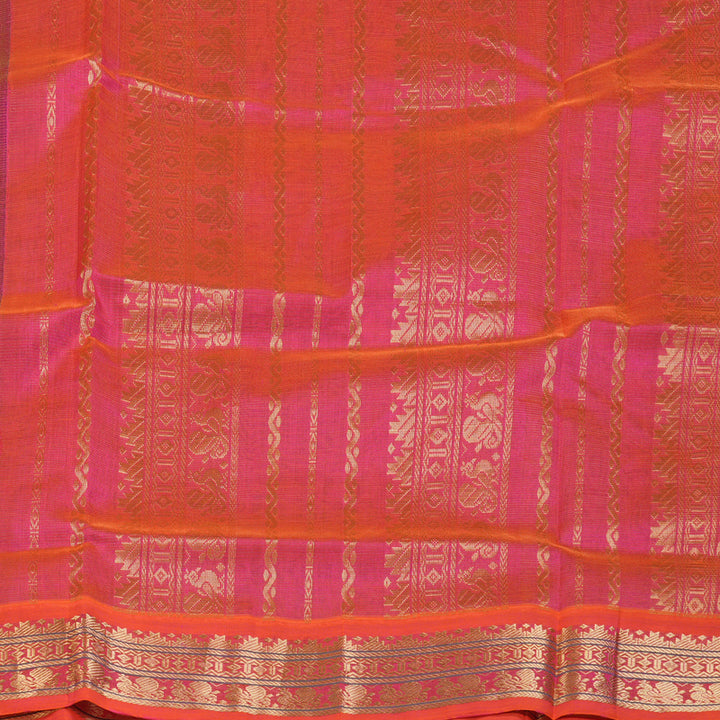 Hayagrivas Royal Blue Pure Silk Cotton Saree SSCBF56E1-1