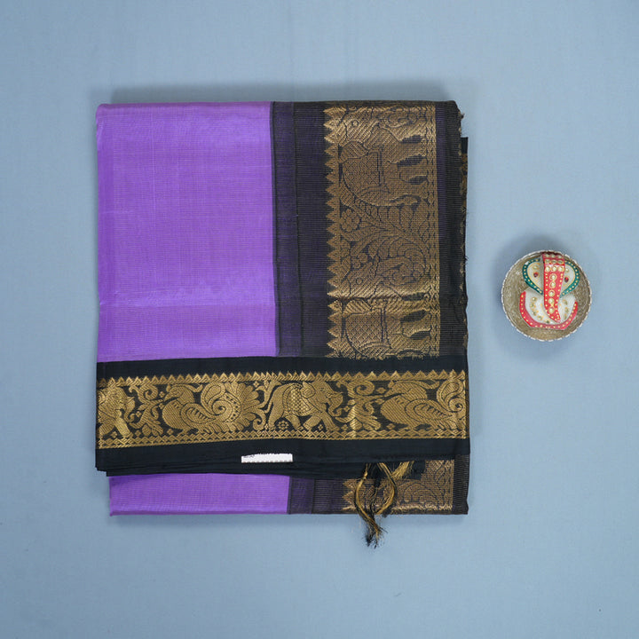 Hayagrivas Lavender Pure Silk Cotton Saree SSCBF56E1-10