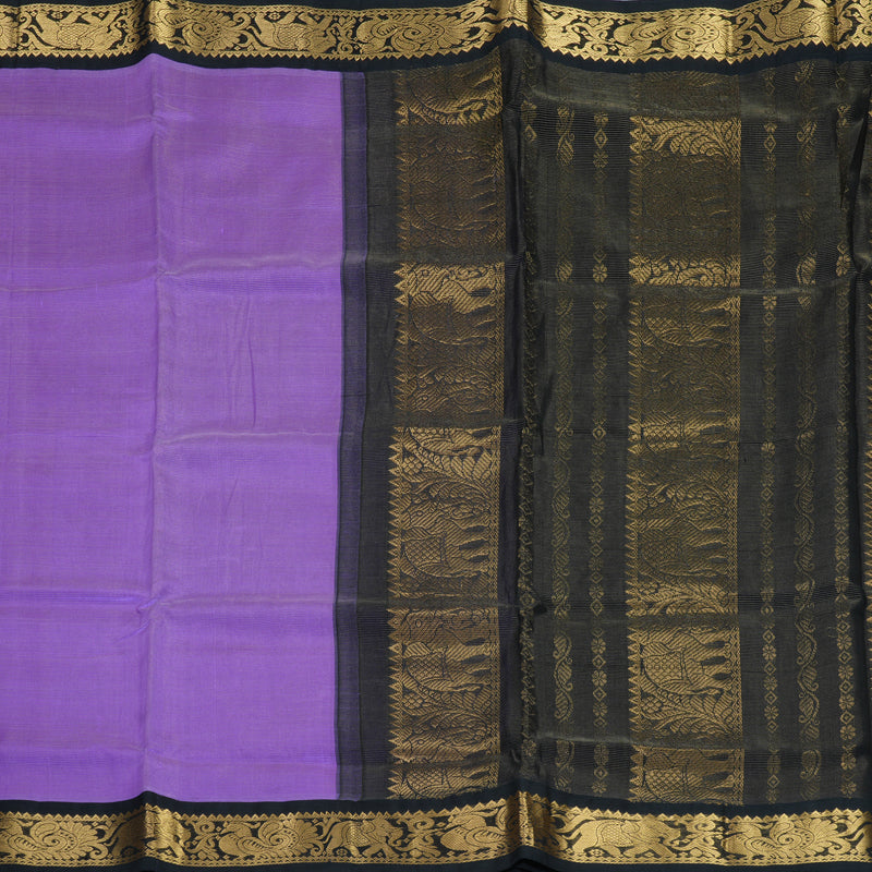 Hayagrivas Lavender Pure Silk Cotton Saree SSCBF56E1-10
