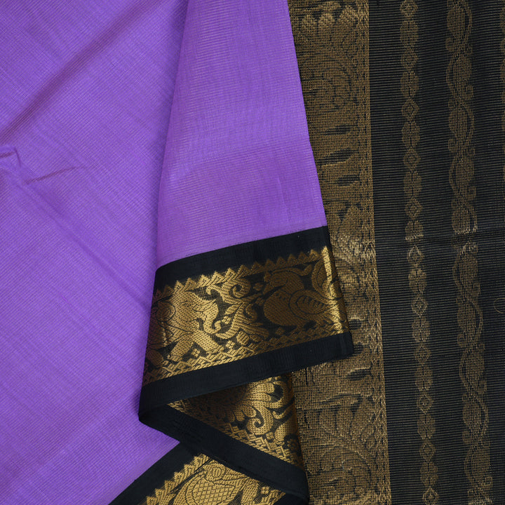 Hayagrivas Lavender Pure Silk Cotton Saree SSCBF56E1-10