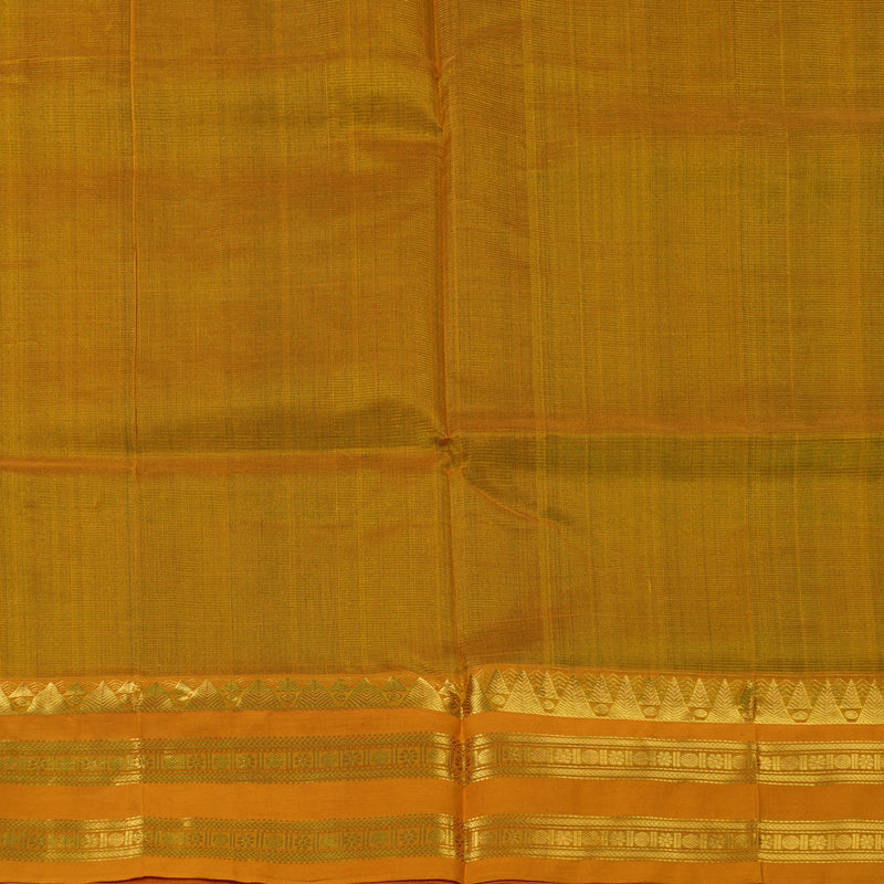 Hayagrivas Bottle Green Pure Silk Cotton Saree SSCBF56E1-2
