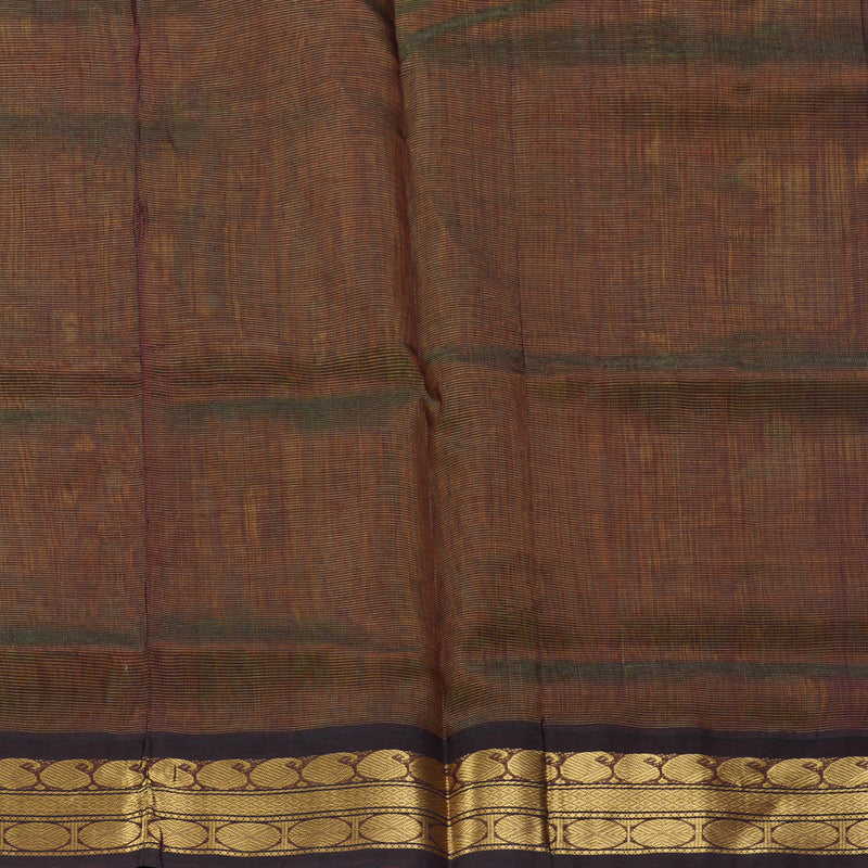 Hayagrivas Fluorescent Green Pure Silk Cotton Saree SSCBF56E1-4