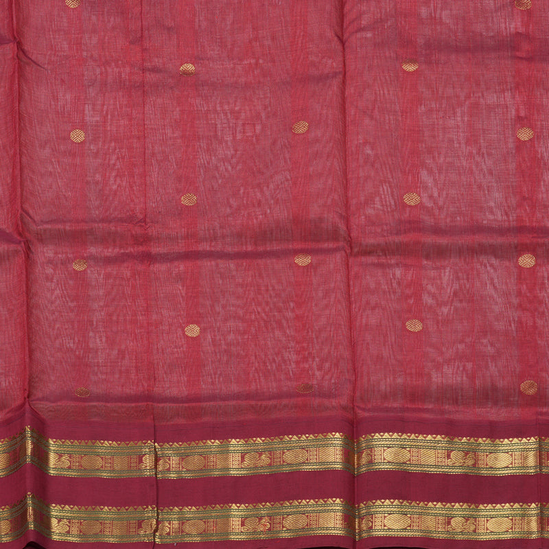 Hayagrivas Light Grey Pure Silk Cotton Saree SSCBF56E10-1