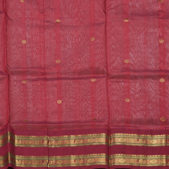 Hayagrivas Light Grey Pure Silk Cotton Saree SSCBF56E10-1