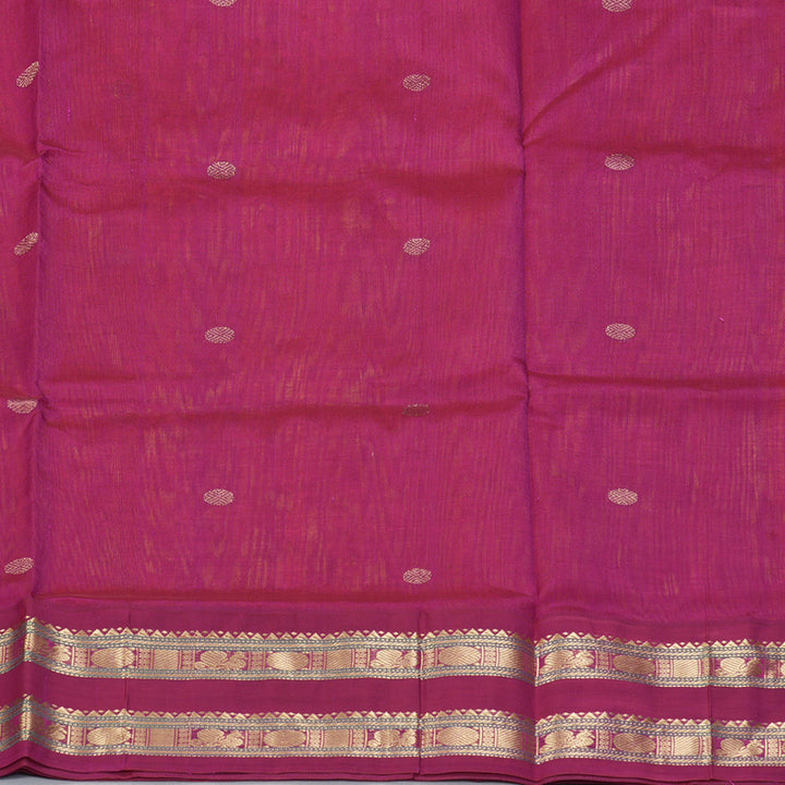 Hayagrivas Mambazham Orange Pure Silk Cotton Saree SSCBF56E10-4