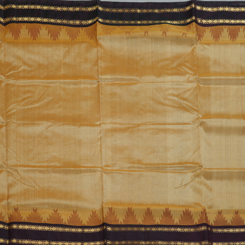 Hayagrivas Sandal Pure Silk Cotton Saree SSCBF56E2-2